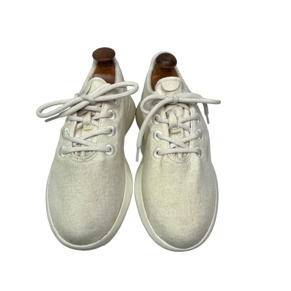 Allbirds Sneakers Womens W10 Ivory Merino Wool Runners Athletic Comfort Running